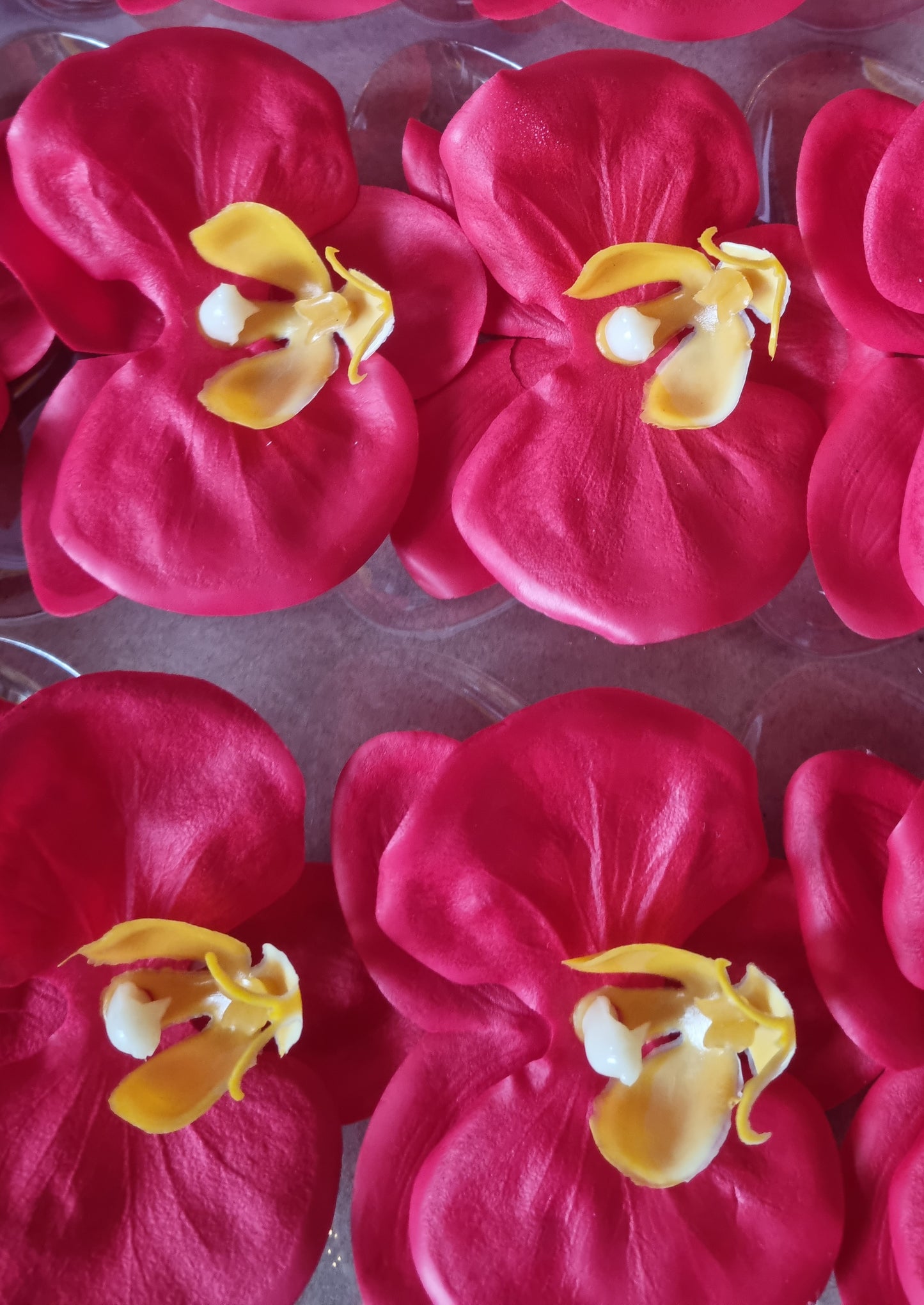 Seifenblume "Orchideen 105" Rot