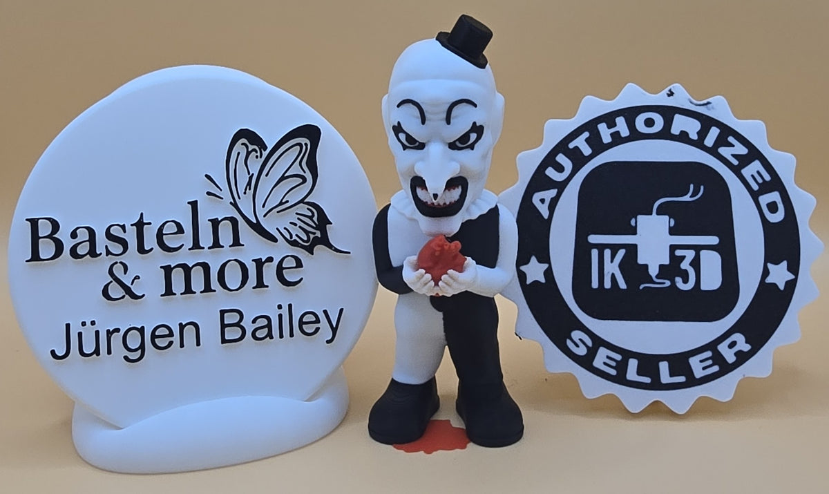 Halloween "Clown mit blutigem Herz"