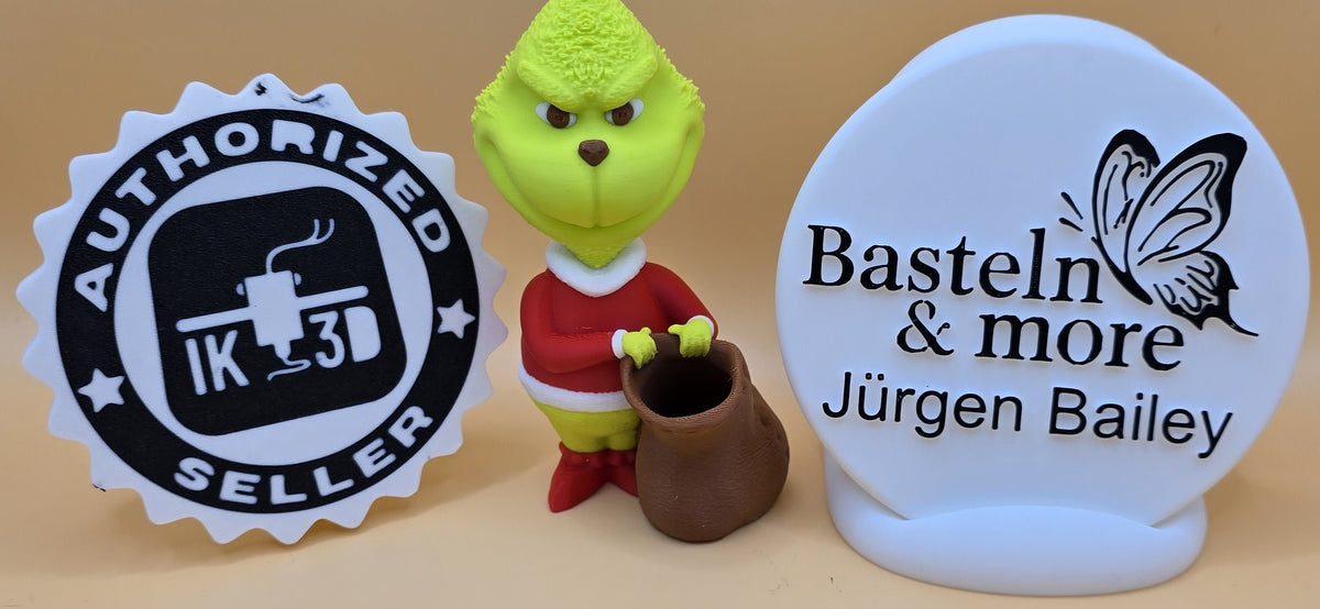 Weihnachtsdeko "Miesepeter"