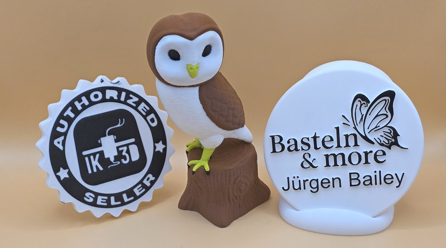 Dekoeule ca. 8x15x6 cm