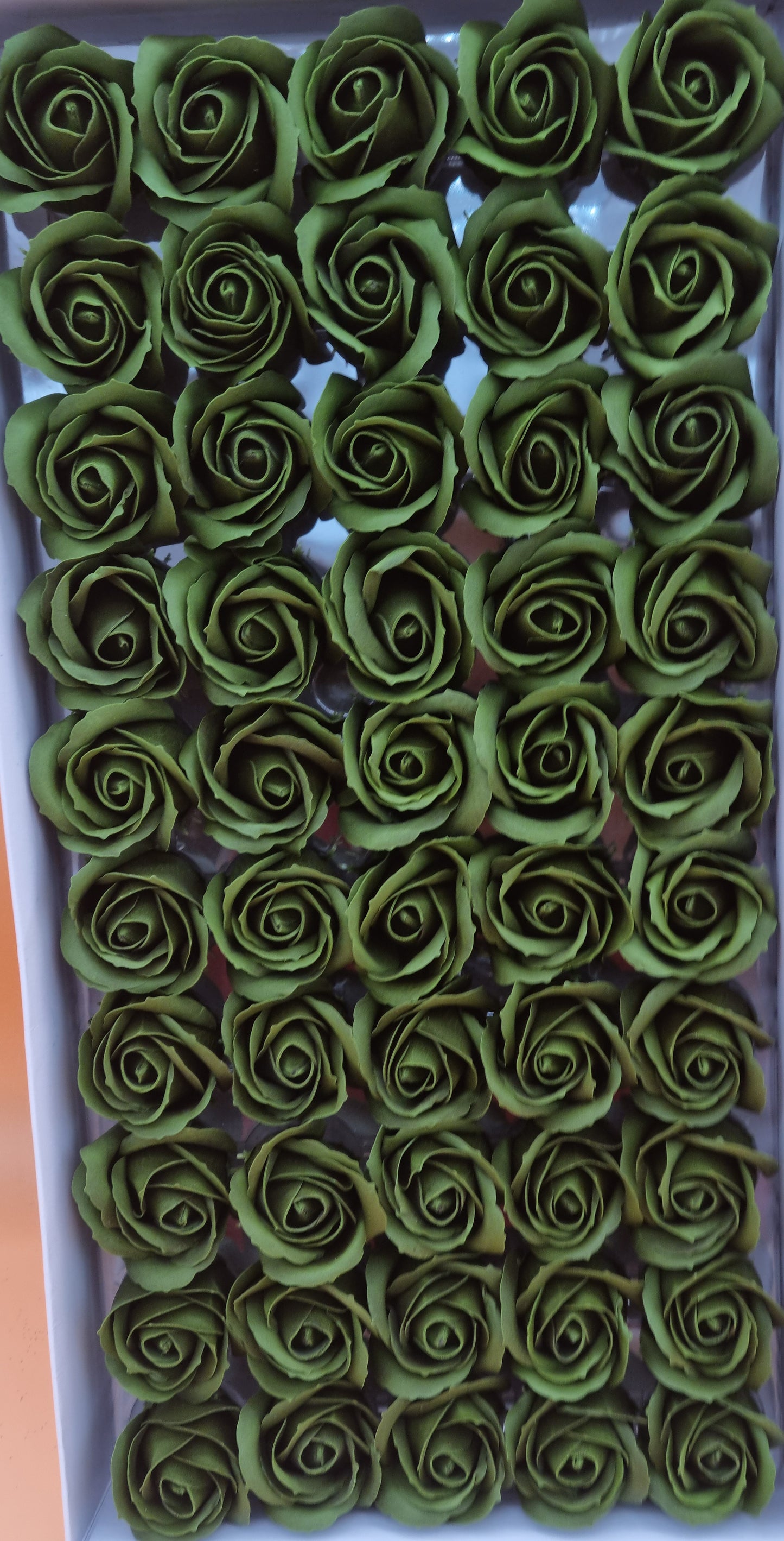 Seifenblume "Rose 20" Flaschengrün