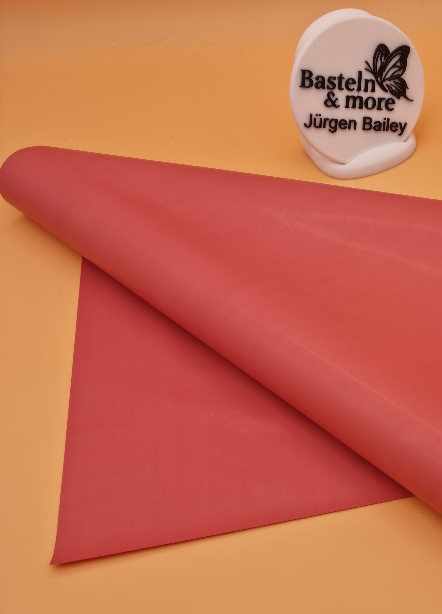 Folie Satinfolie Einfarbig "Rotbraun 222" 50cm*8,5m