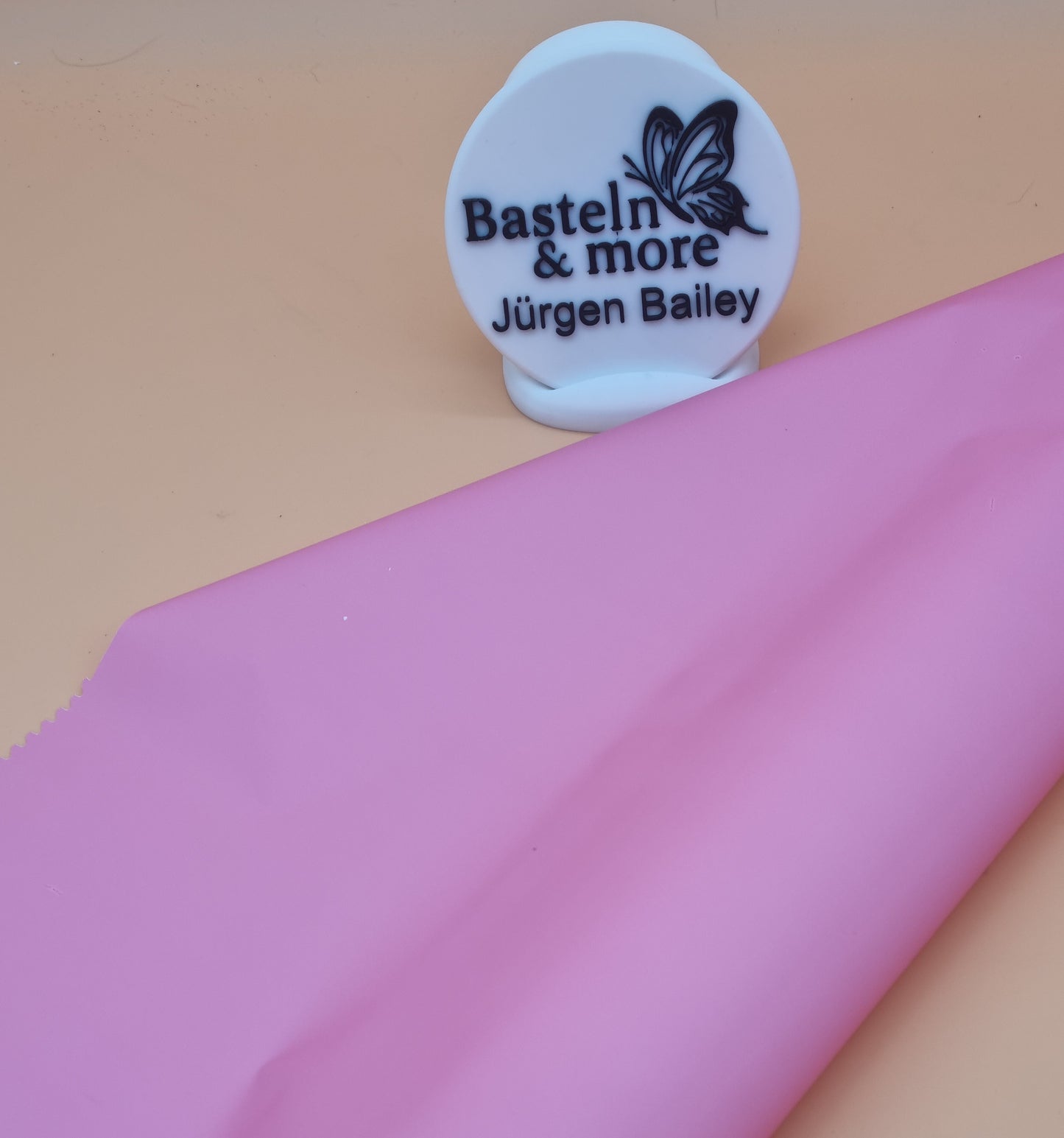 Folie Satinfolie Einfarbig "Rosa 246" 50cm*8,5m