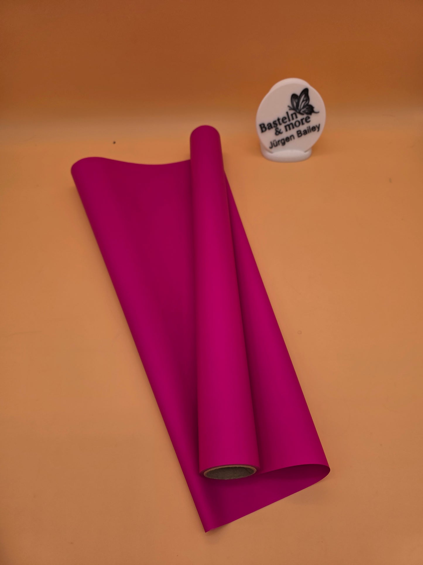 Folie Satinfolie Einfarbig "Pink 264" 50cm*8,5m