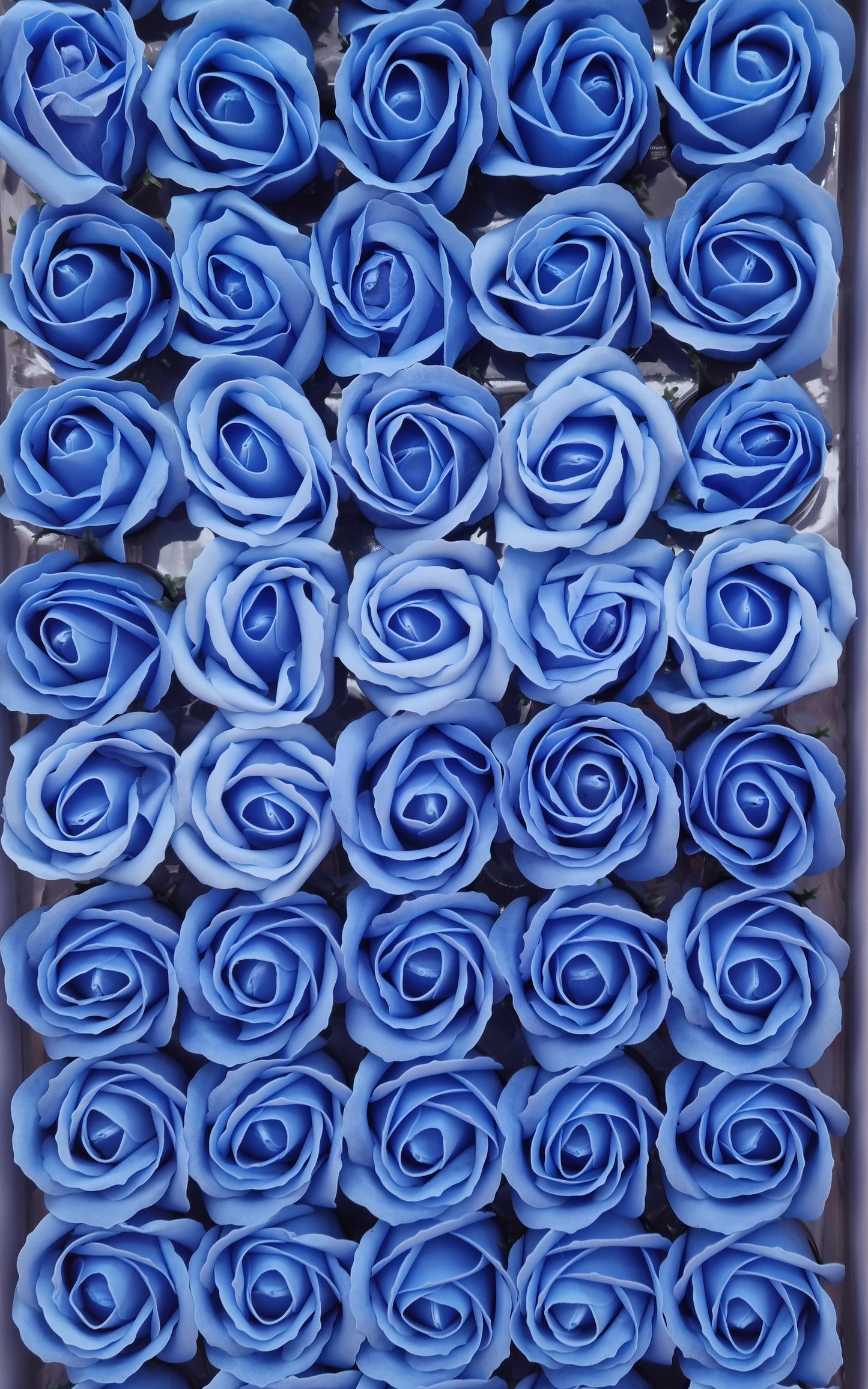 Seifenblume "Rose 26" Babyblau