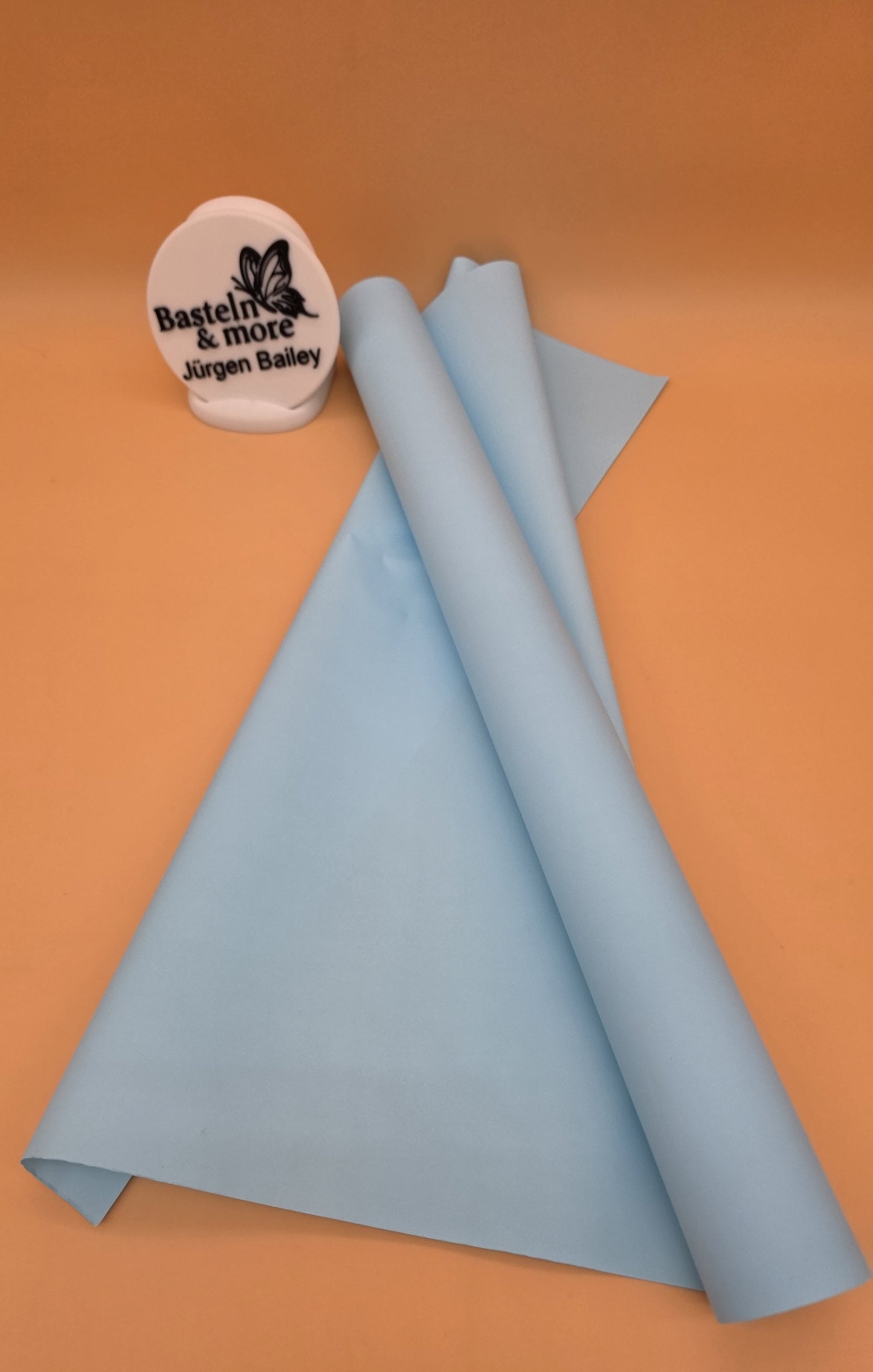 Folie Satinfolie Einfarbig "Babyblau 275" 50cm*8,5m