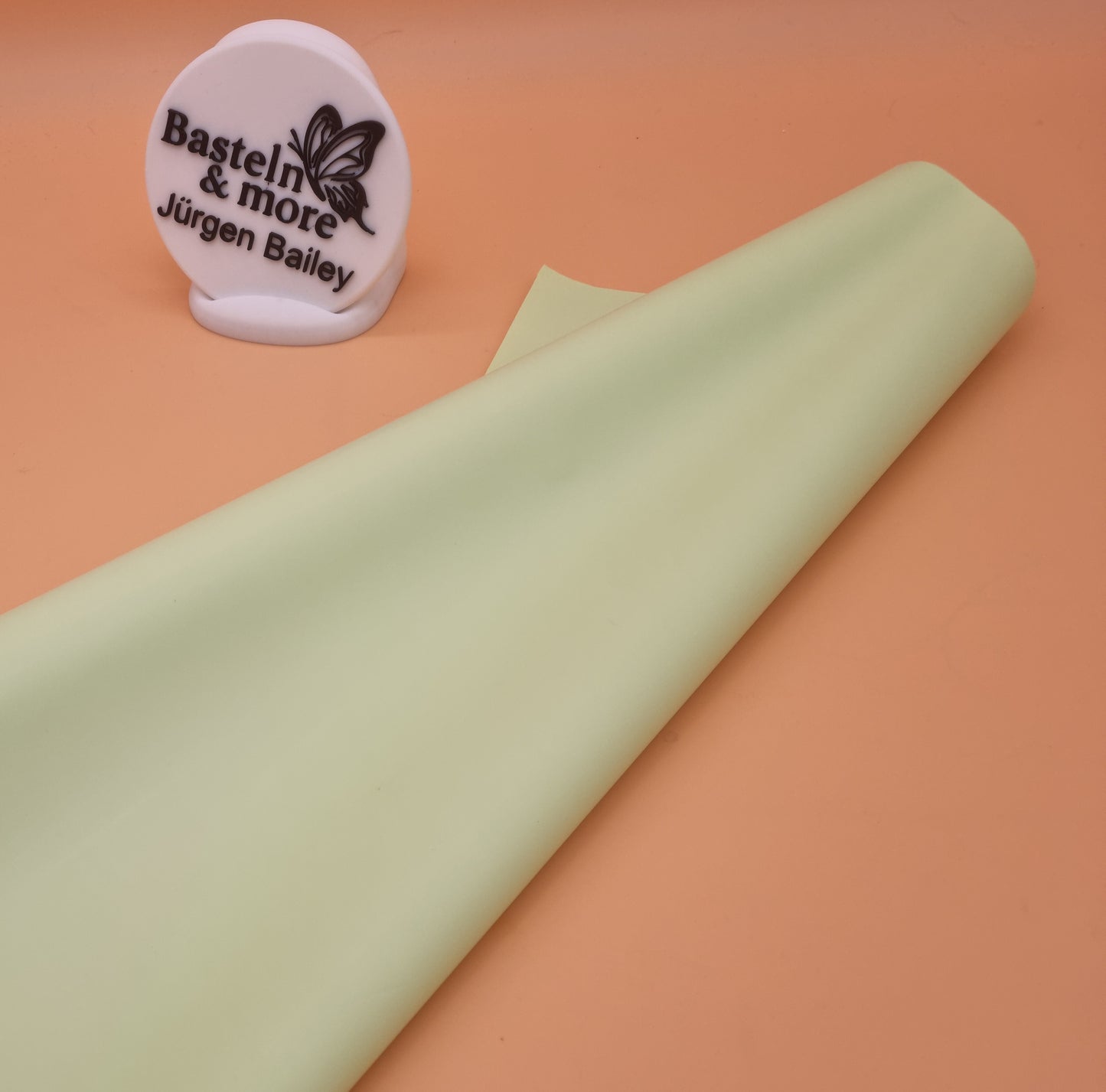 Folie Satinfolie Einfarbig "Hellgrün 293" 50cm*8,5m