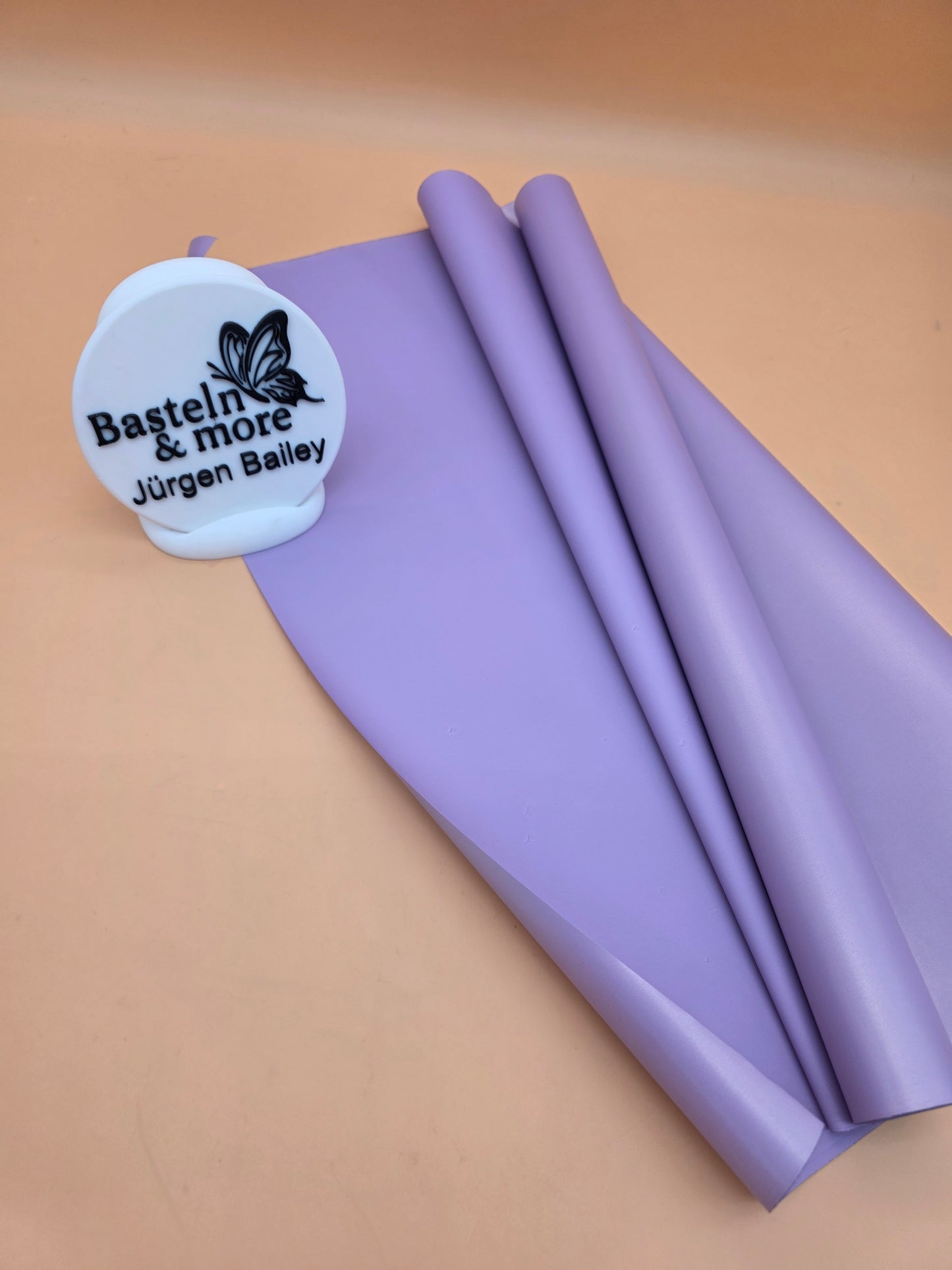 Folie Satinfolie Einfarbig "Violett 392" 50cm*8,5m