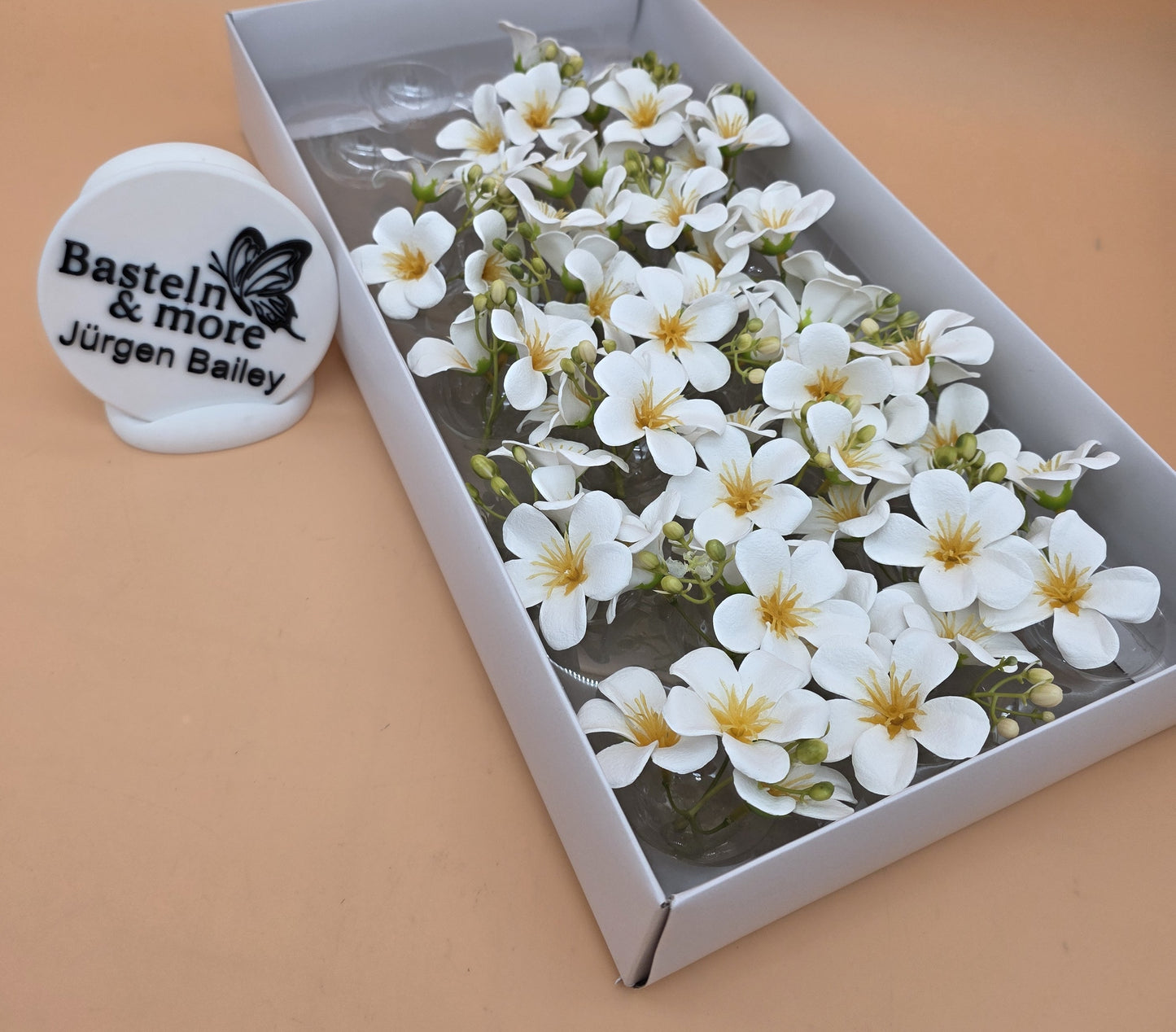 Seifenblume "Plumeria 451" Weiß