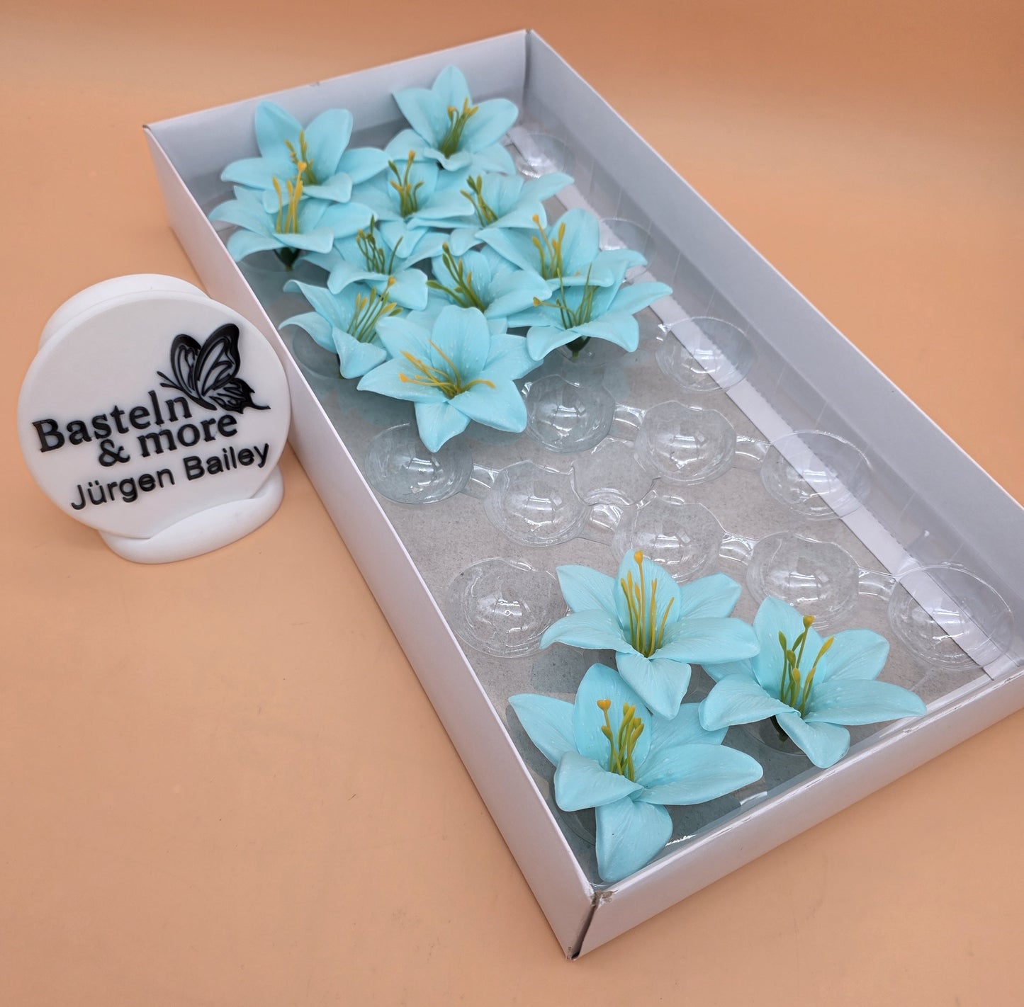 Seifenblume "Lilie 452" Blau