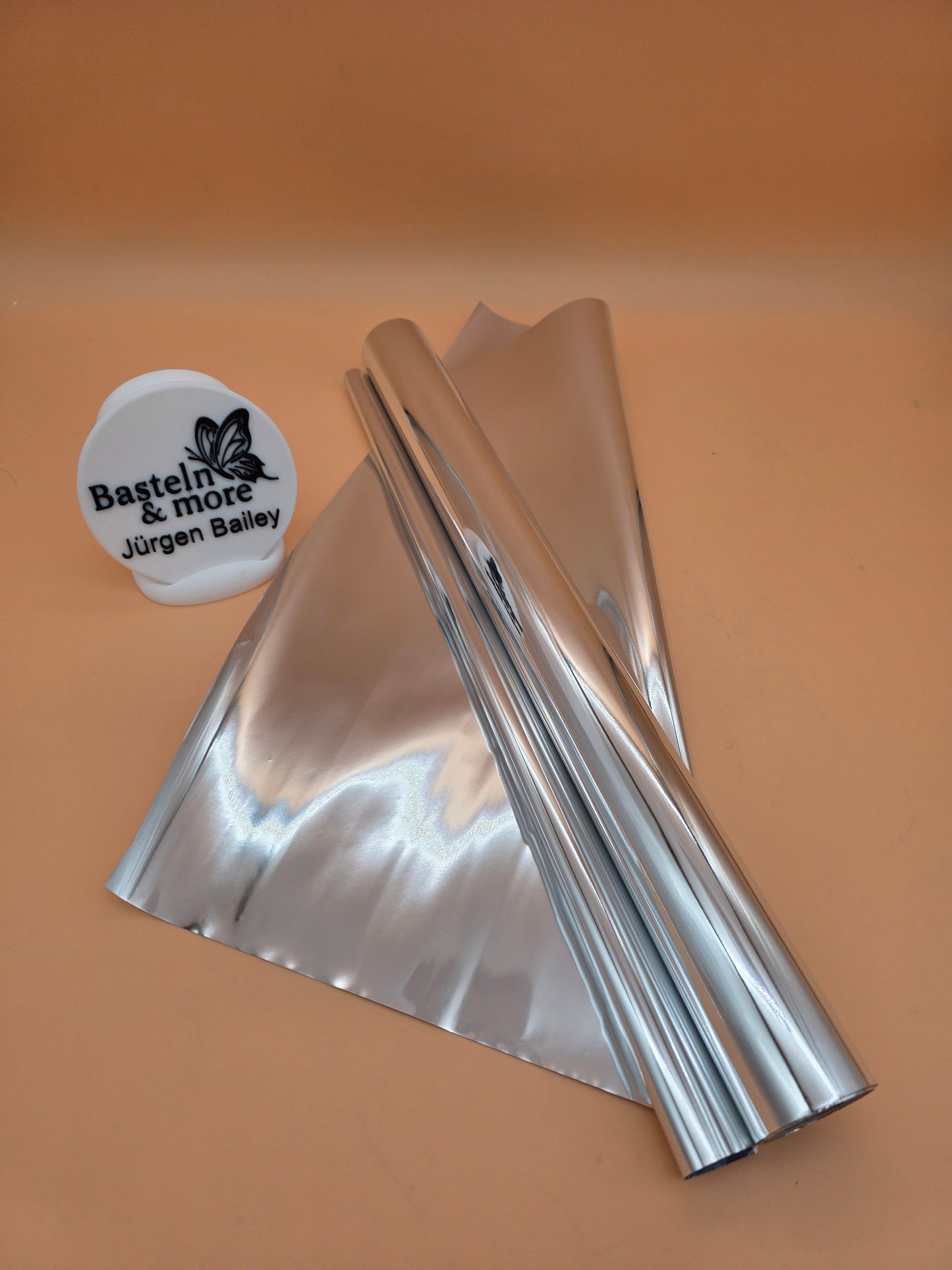 Folie Satinfolie Chrom "Silber 468" 50cm*8,5m