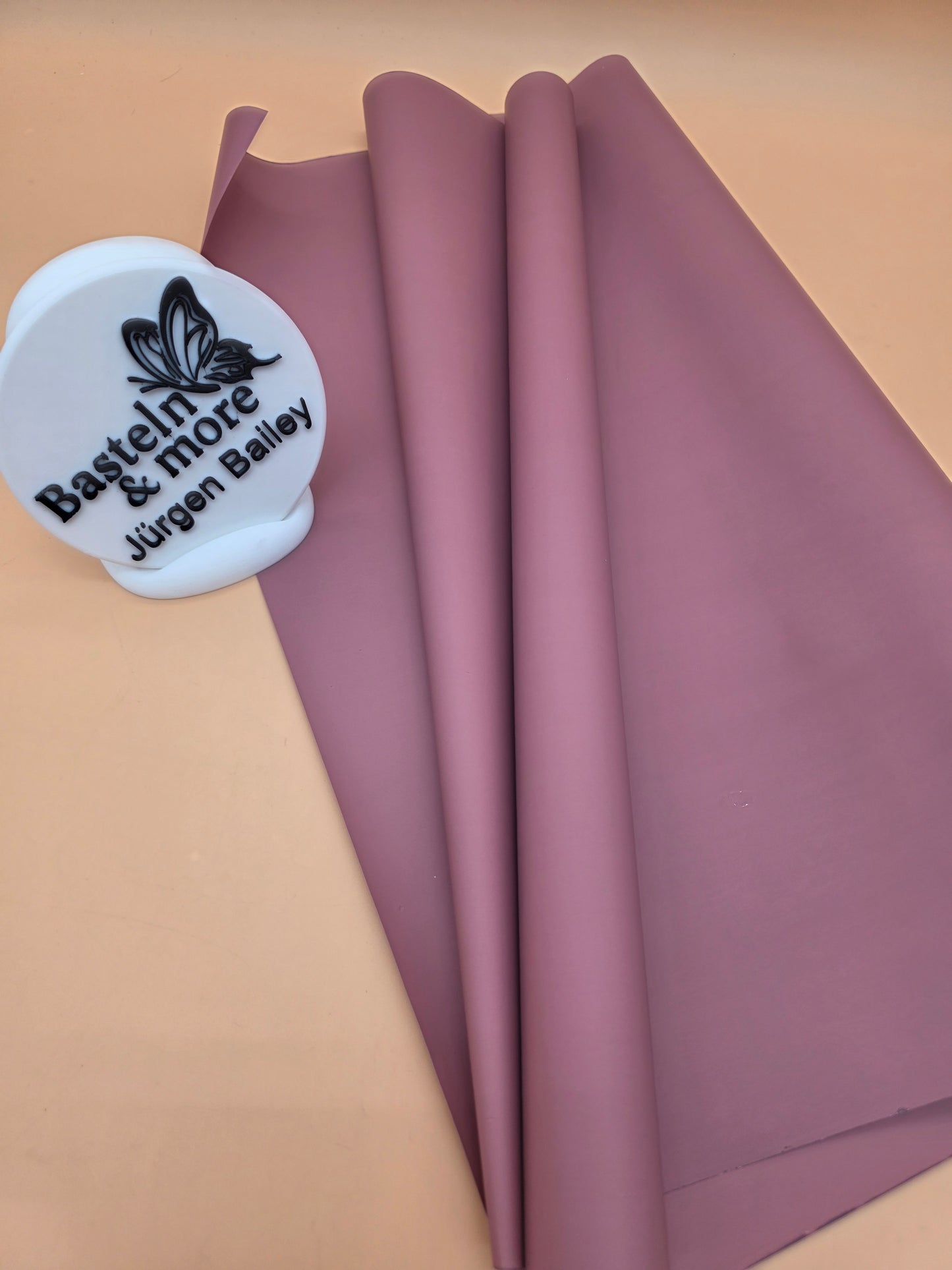 Folie Satinfolie Einfarbig "Violett 490" 50cm*8,5m