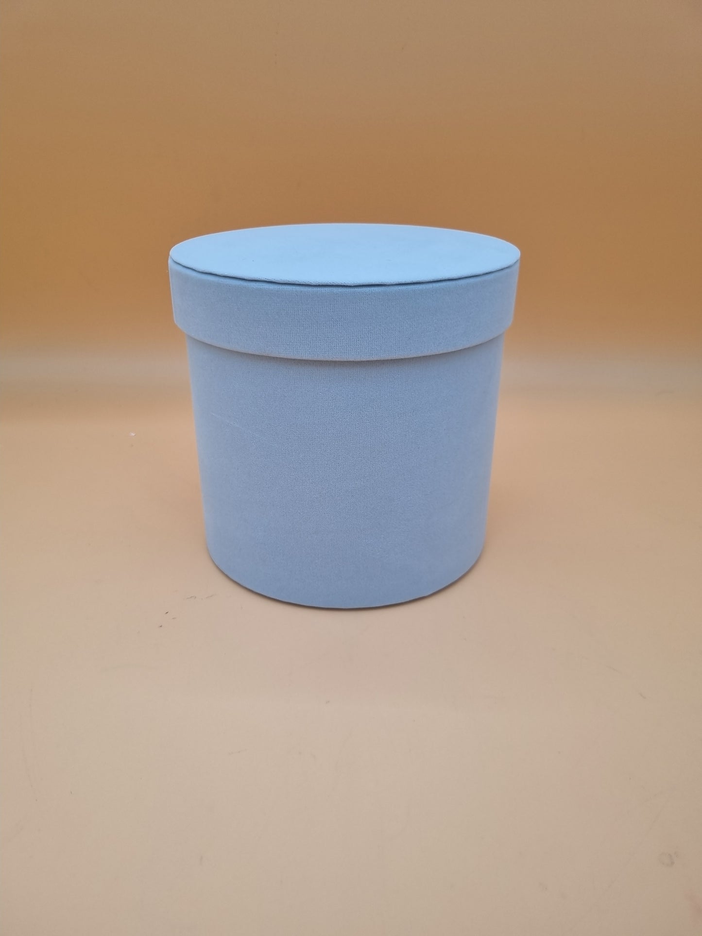 Box Samt 15x15cm "Babyblau 525"