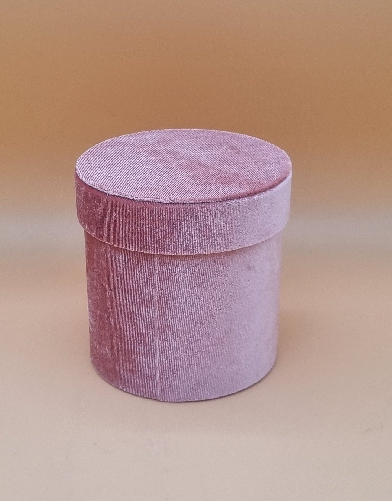 Box Samt 12x12,5cm "Rosa Perl 538"