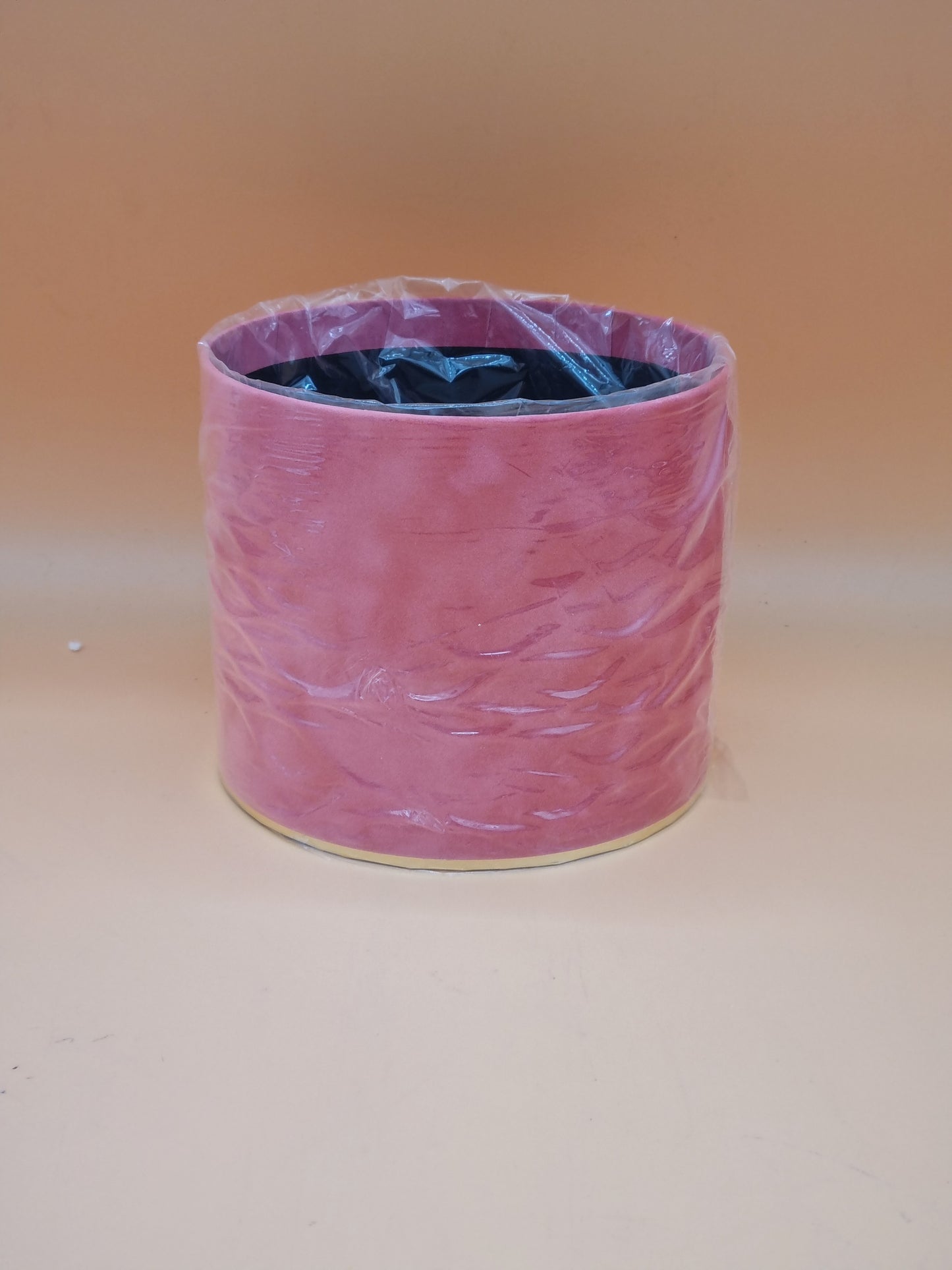Box Samt 15x13cm "Dunkelrosa 602"