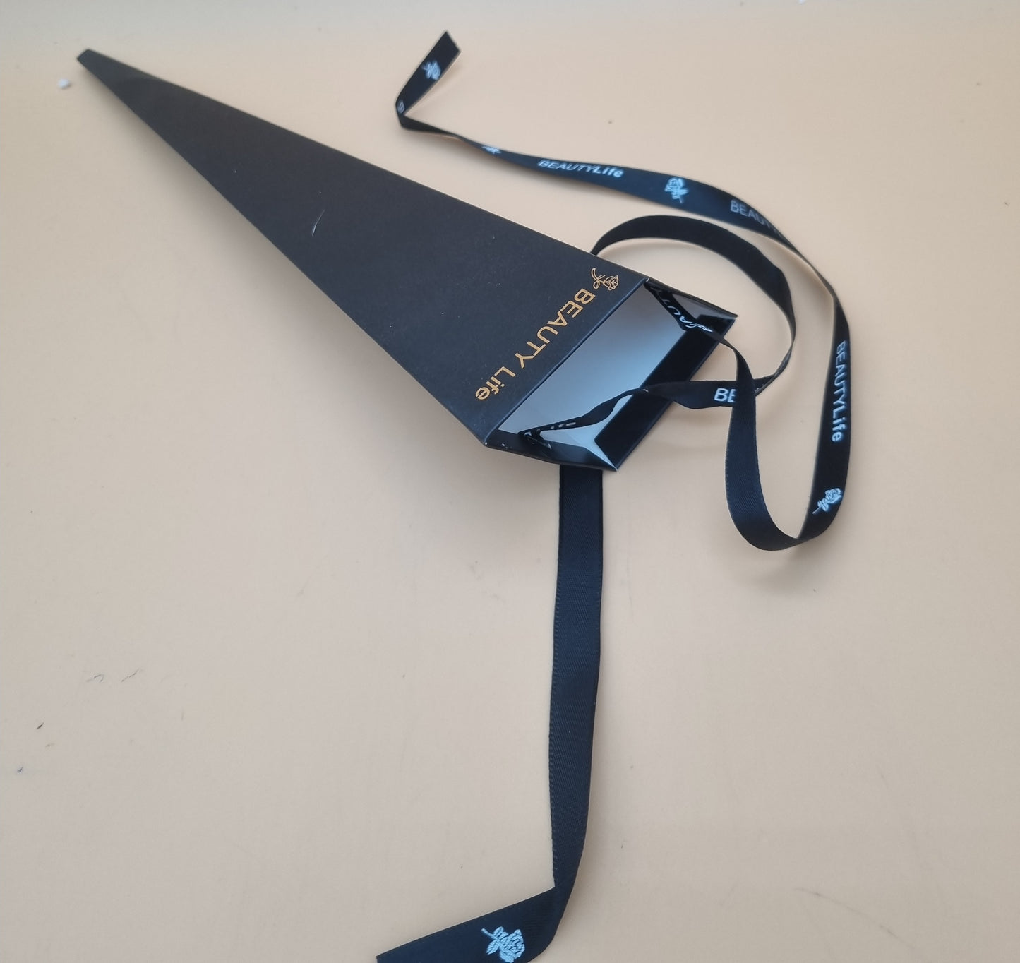 Kegelbox 10x30cm "Schwarz 750"