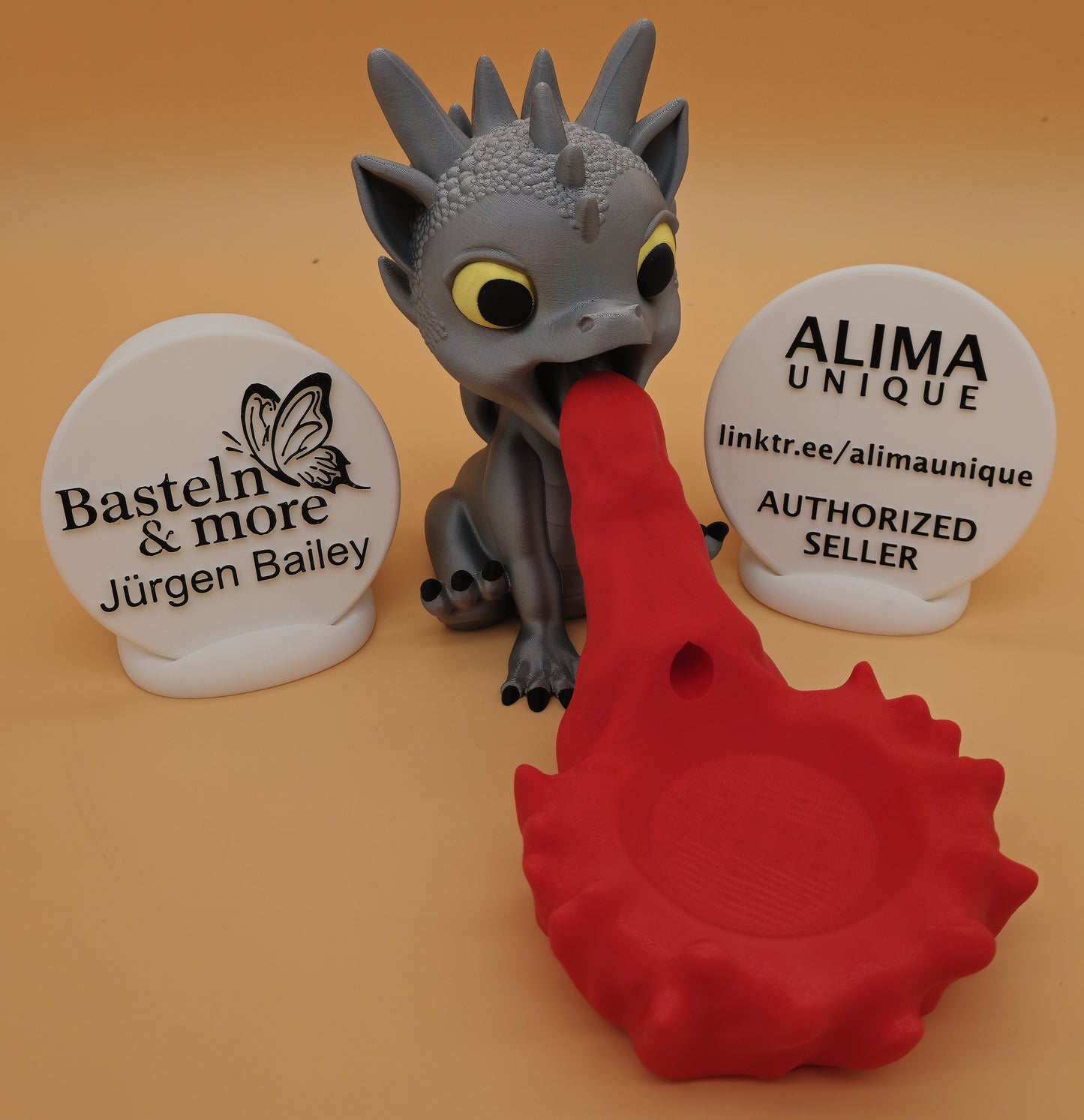 3D-Drachen "Feuerspucker"