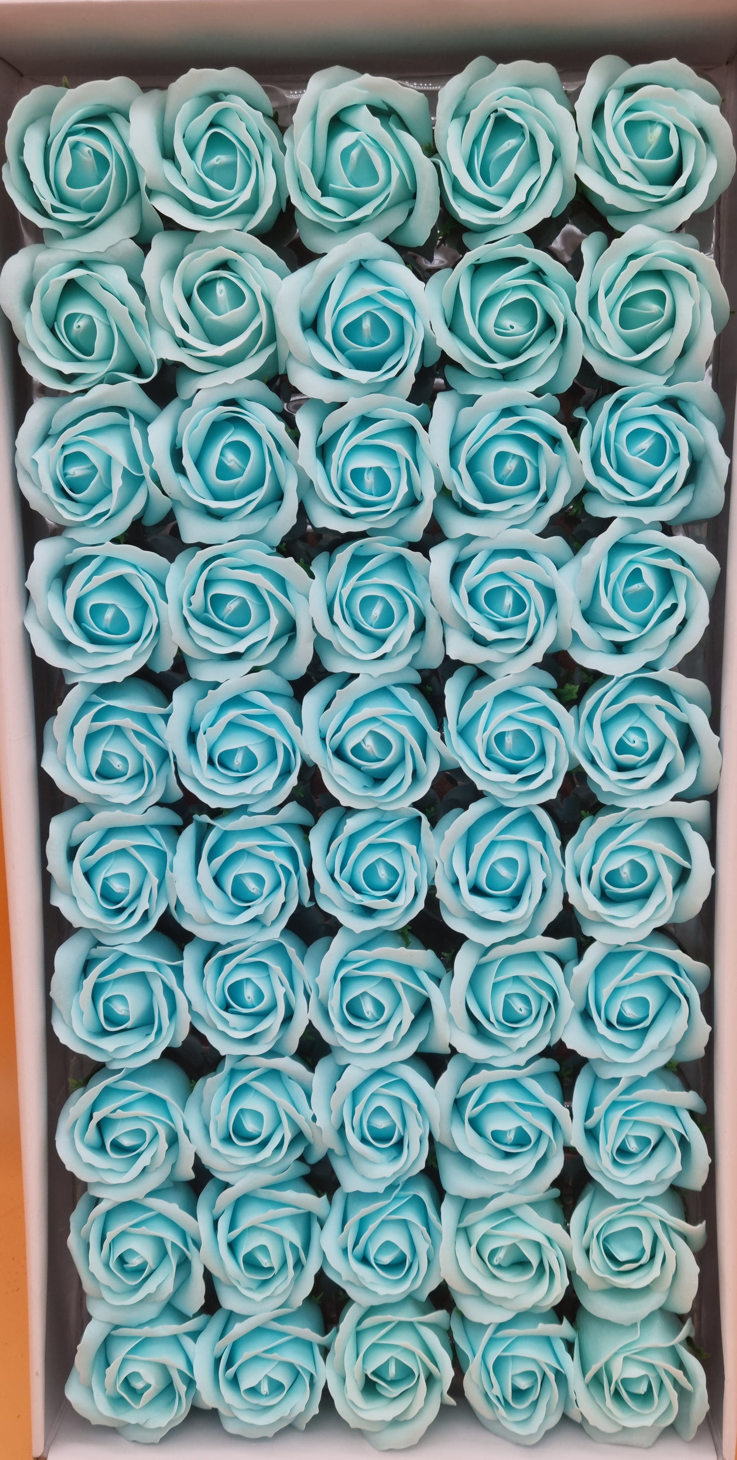 Seifenblume "Rose 04" Hellblau