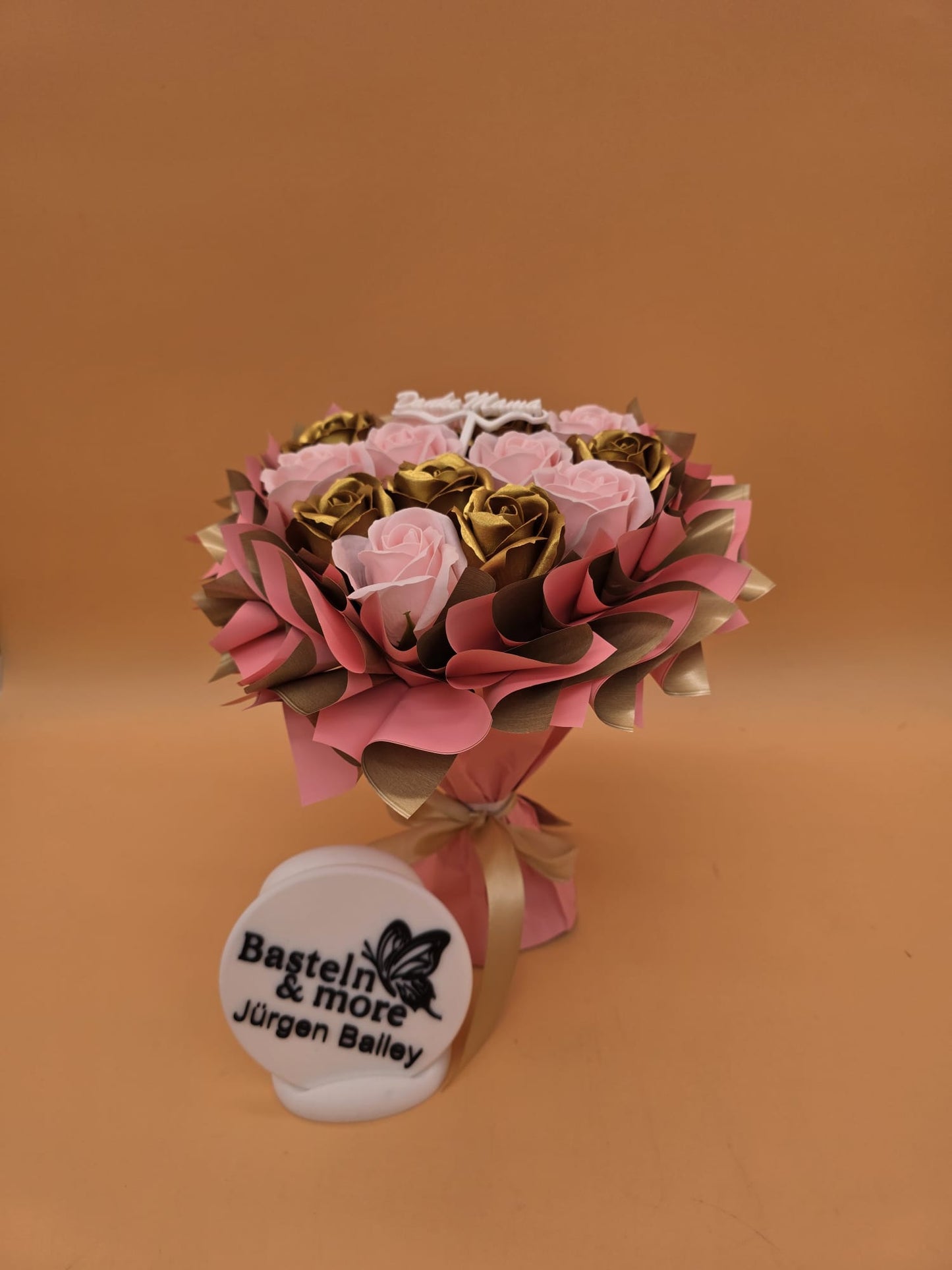Mini Blumenstrauß aus Seifenblumen