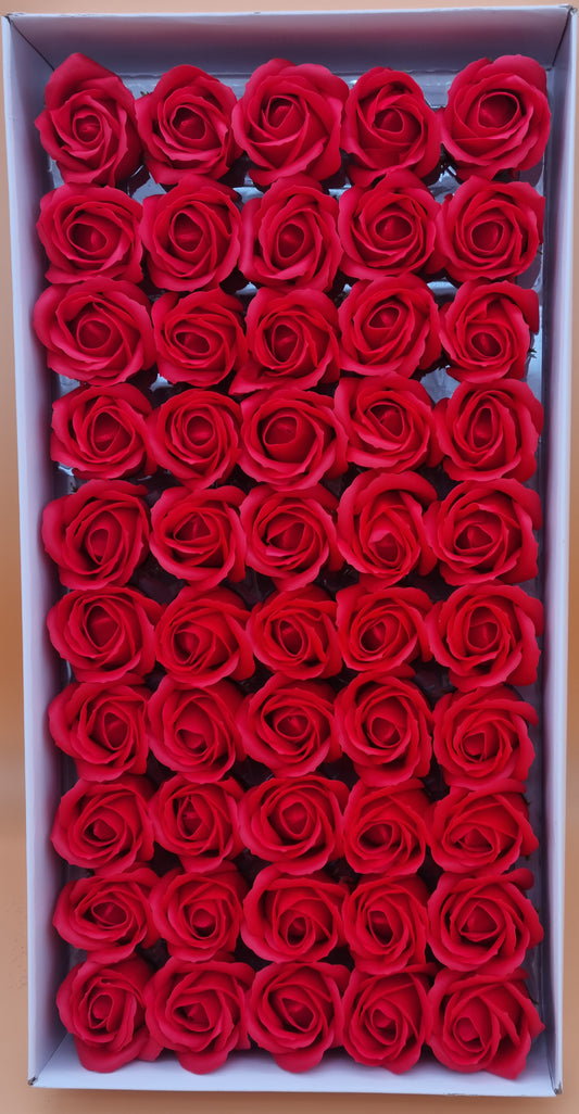 Seifenblume "Rose 10" rot