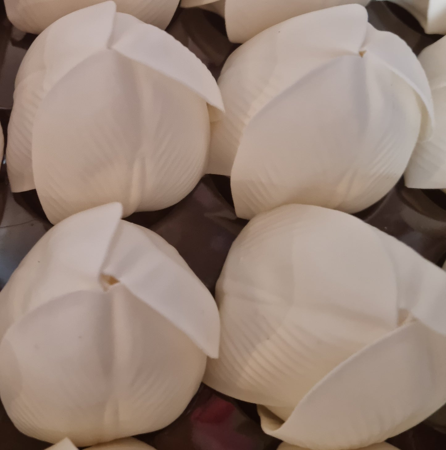 Seifenblume "Tulpe 130" Weiß