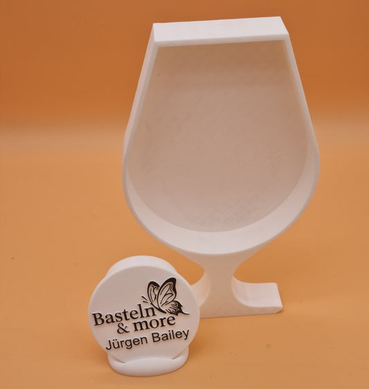 3D-Modell Weinglas Box