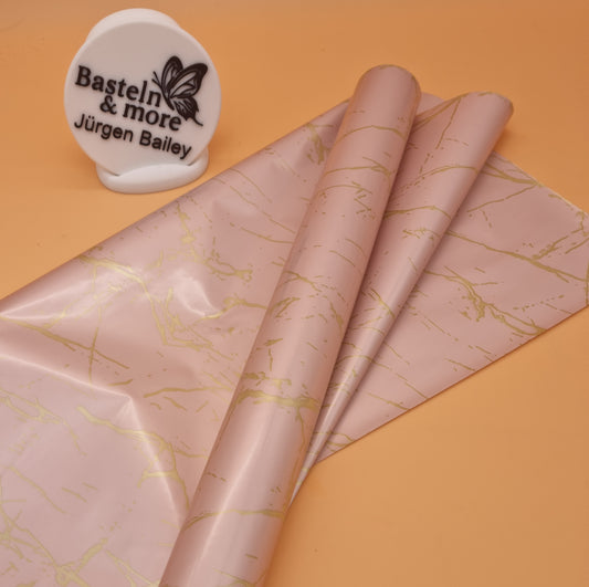 Folie Satinfolie Marmor "Creme 181" 50cm*8,5m