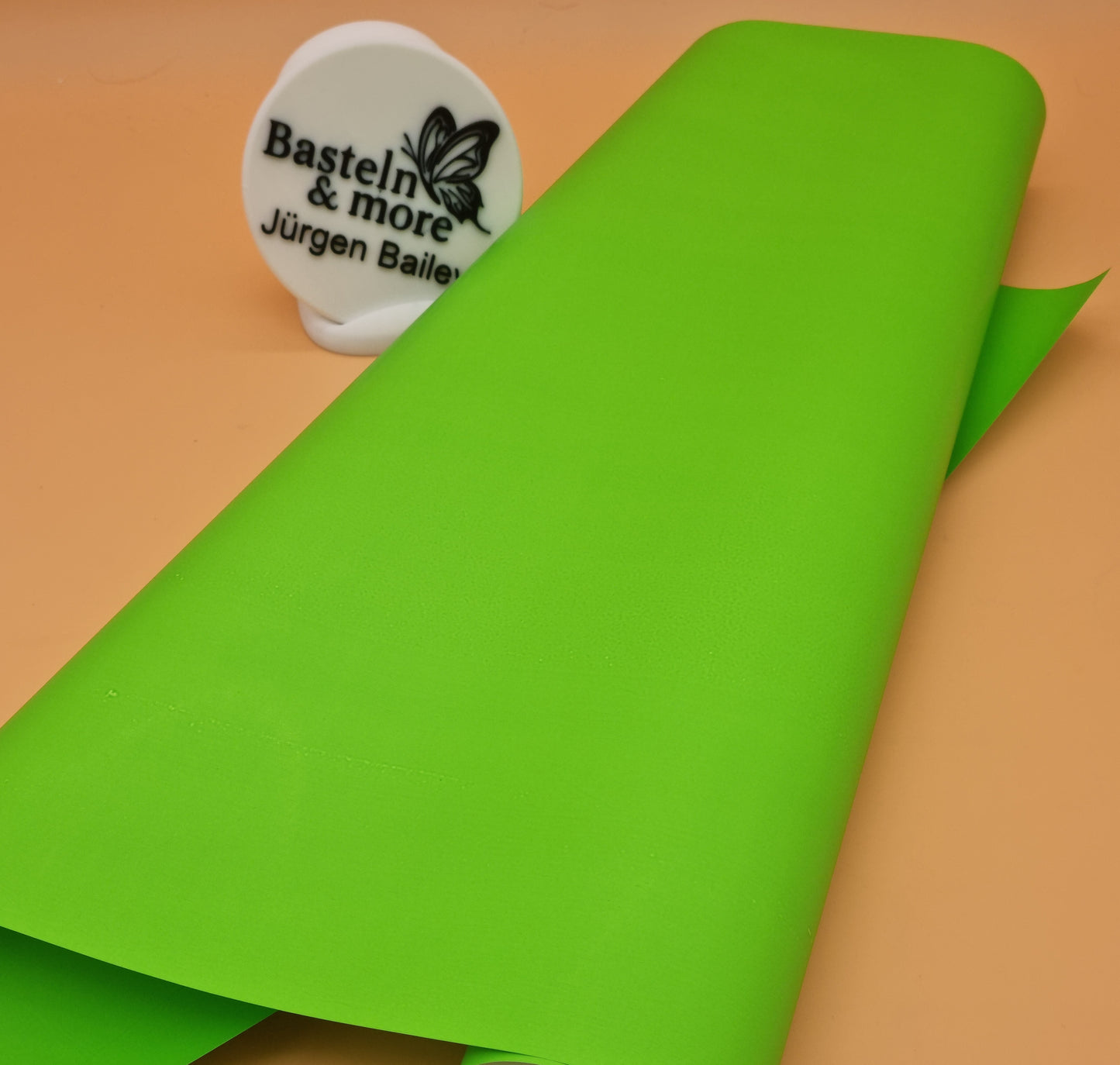 Folie Dicke Satinfolie Einfarbig "Grün 188" 50cm*10y