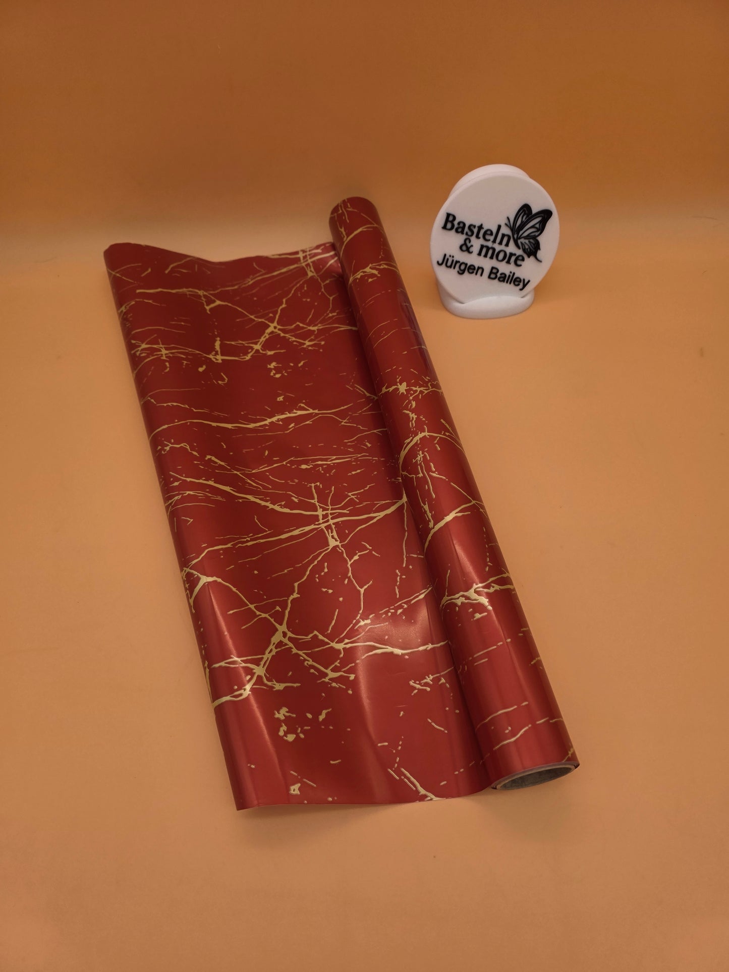 Folie Satinfolie Marmor "Bordeaux 190" 50cm*8,5m