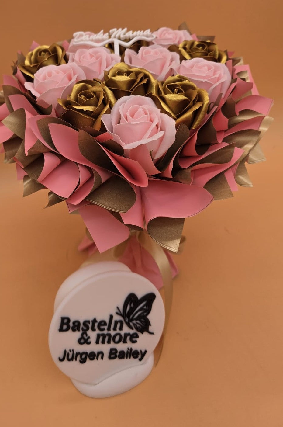 Mini Blumenstrauß aus Seifenblumen