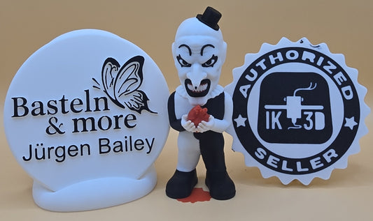 Halloween "Clown mit blutigem Herz"