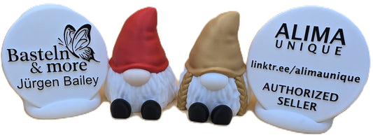 Halloween "Gnomen Paar"