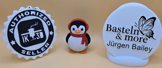 Weihnachtsdeko "Pinguin"