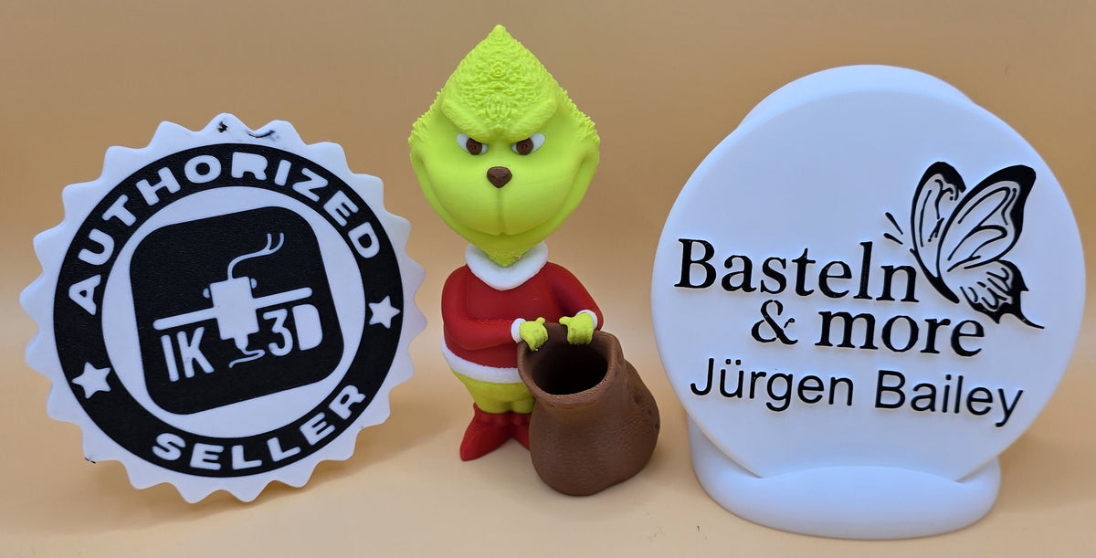 Weihnachtsdeko "Miesepeter"