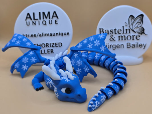 Weihnachtsdeko "Drache mit Flügeln"