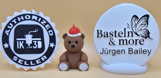 Weihnachtsdeko "Teddy"