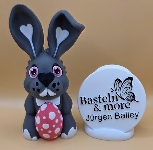 Osterdeko "Osterhase mit Ei" ca. 9x20x10 cm (Kopie)