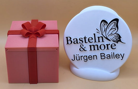 Überraschungsbox "Herz" ca. 9x8x9 cm