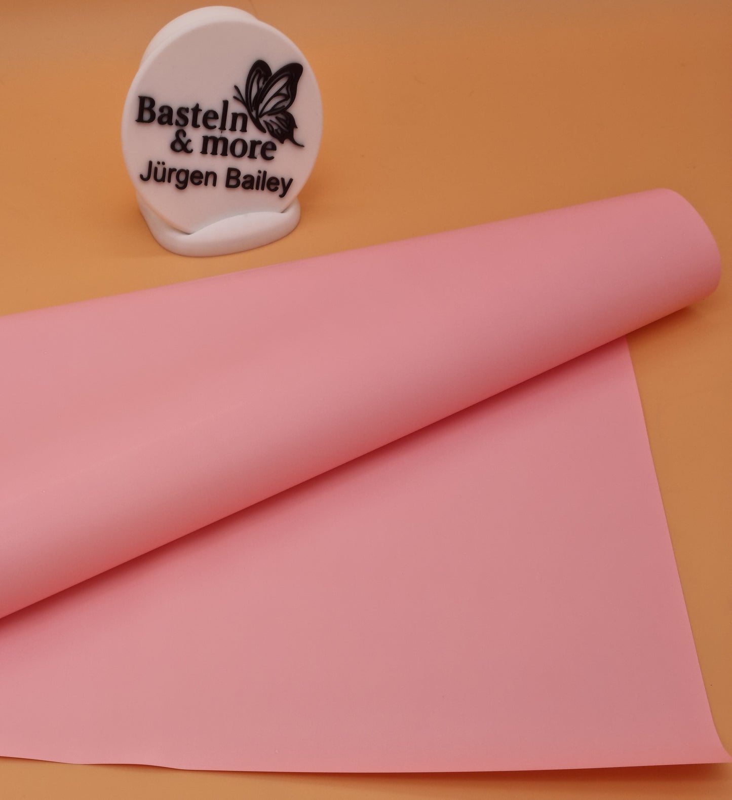 Folie Satinfolie Einfarbig "Rosa-1 225" 50cm*8,5m