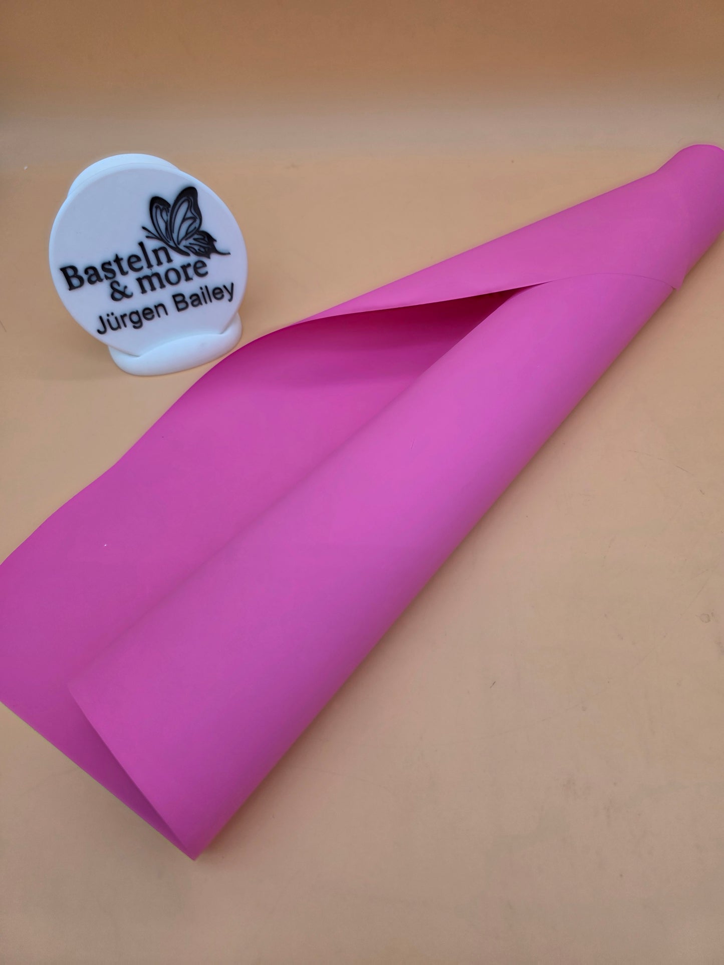 Folie Satinfolie Einfarbig "Rosa-2 226" 50cm*8,5m