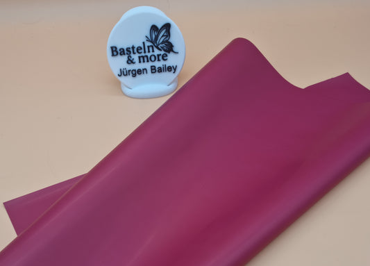 Folie Satinfolie Einfarbig "Rosa-Rot 238" 50cm*8,5m