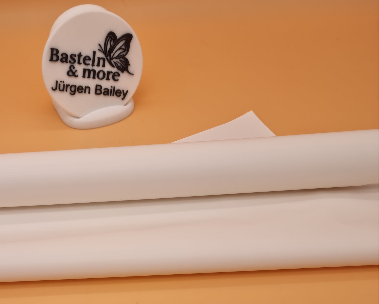 Folie Satinfolie Einfarbig "Dreckiges Weiß 245" 50cm*8,5m