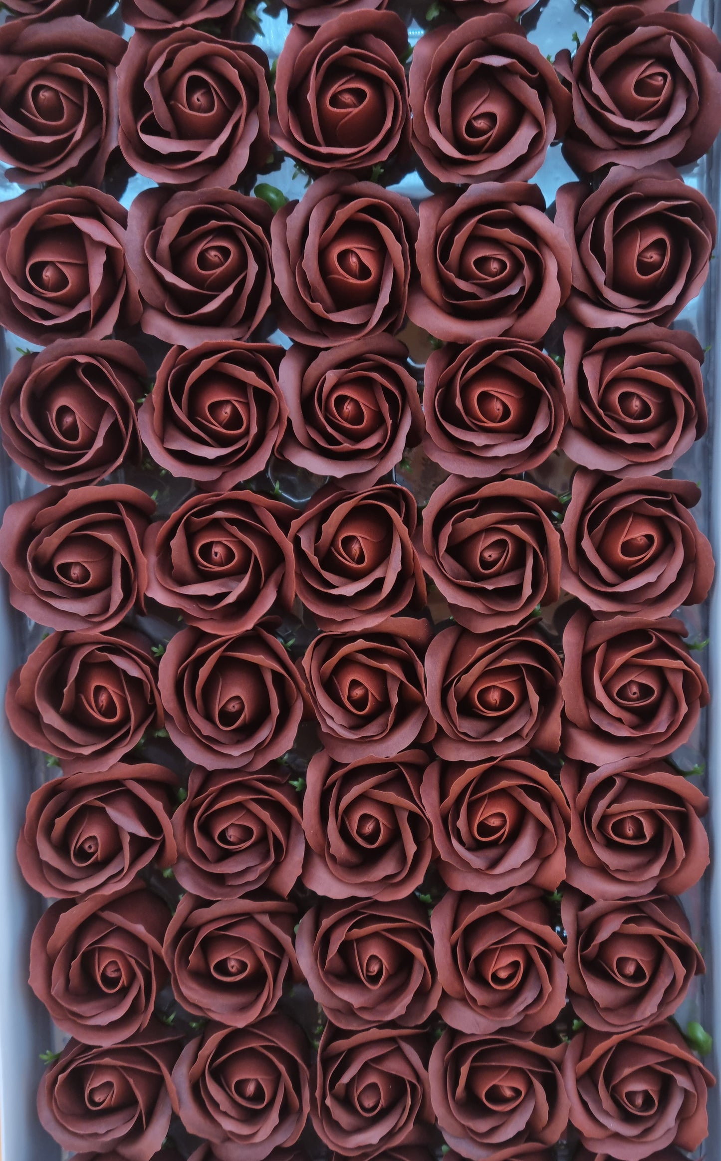 Seifenblume "Rose 24" Schokolade