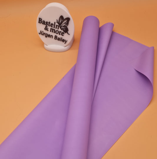Folie Satinfolie Einfarbig "Lila 252" 50cm*8,5m