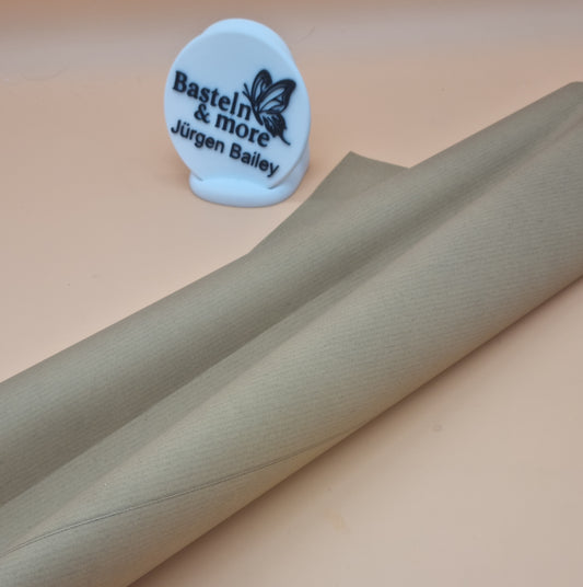 Folie Satinfolie Einfarbig "Braun 254" 50cm*8,5m