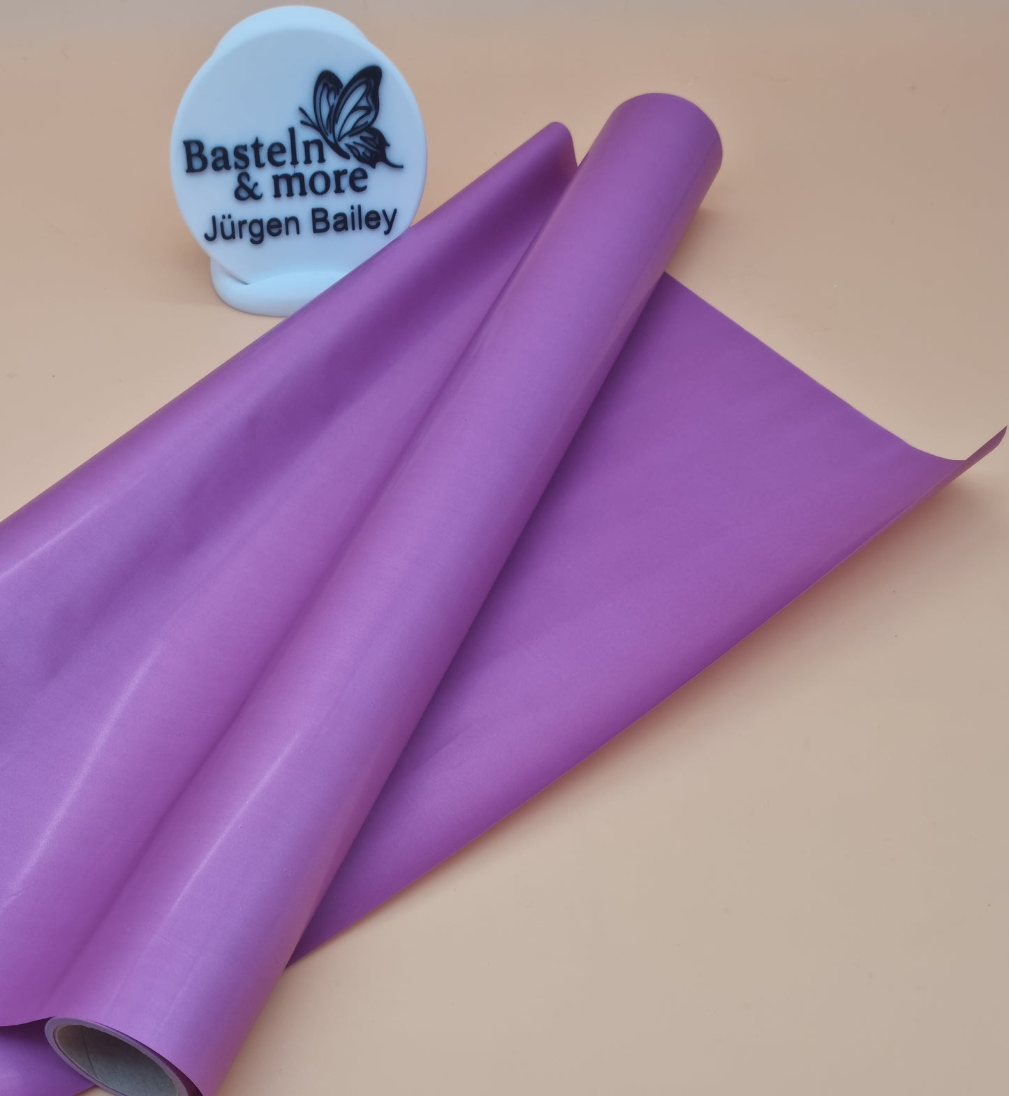 Folie Satinfolie Einfarbig "Violett 255" 50cm*8,5m