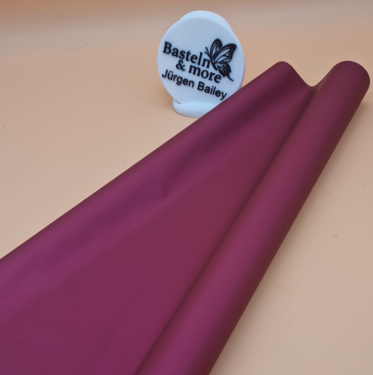 Folie Satinfolie Einfarbig "Bordeaux 267" 50cm*8,5m