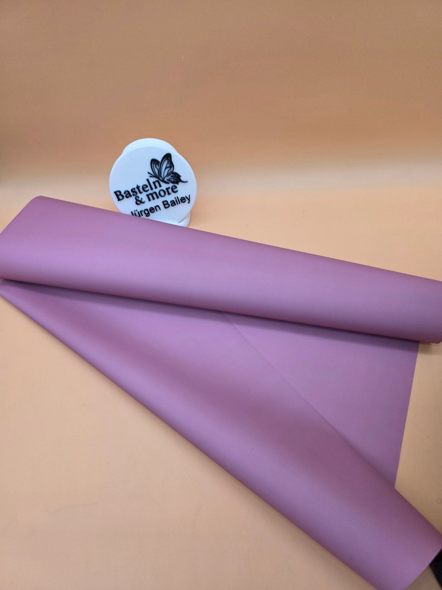 Folie Satinfolie Einfarbig "Rosa 286" 50cm*8,5m