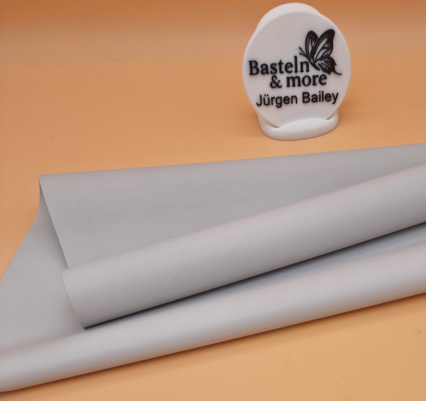 Folie Satinfolie Einfarbig "Grau 292" 50cm*8,5m