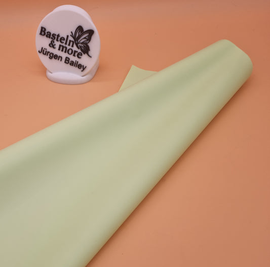 Folie Satinfolie Einfarbig "Hellgrün 293" 50cm*8,5m